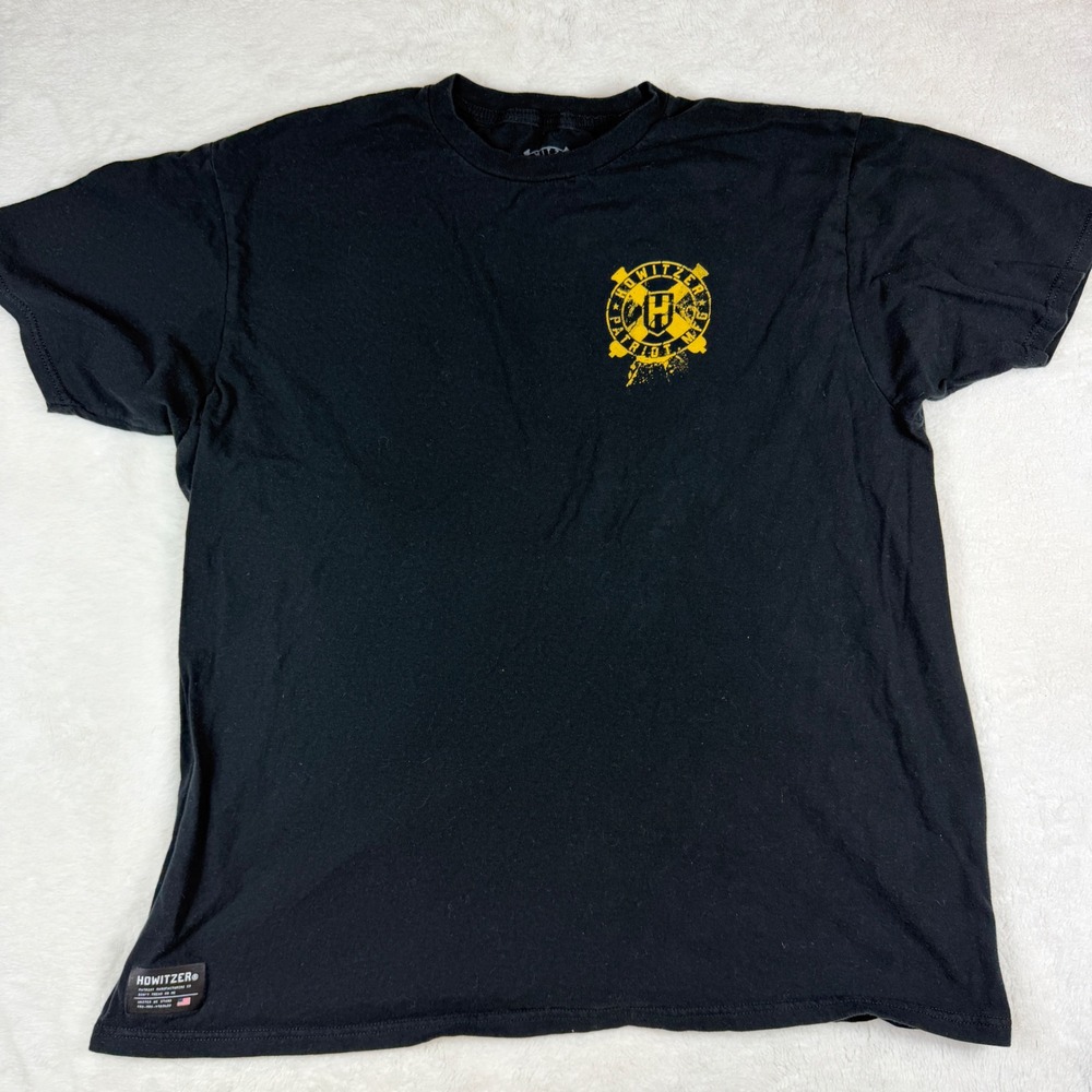Howitzer Patriot Mfg Don't Tread On Me Snake Graphic T-Shirt Mens XL
